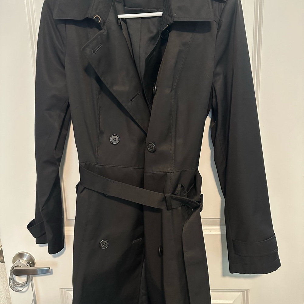 Ralph Lauren Classic Black Trench Coat